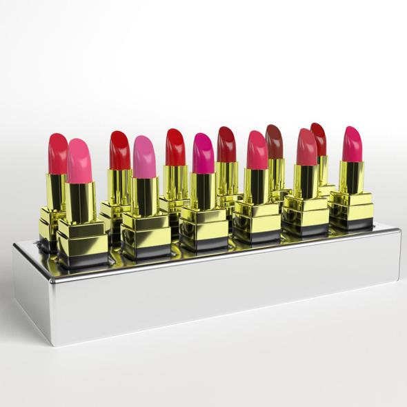 Lipstick Holder - 3DOcean Item for Sale