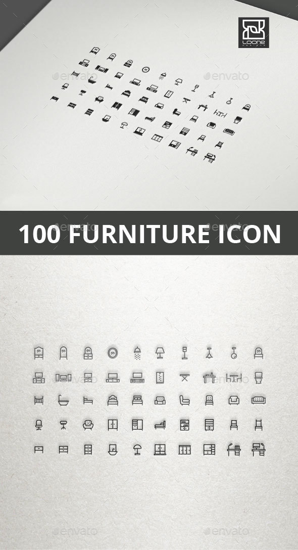 Furniture Icon - Objects Icons