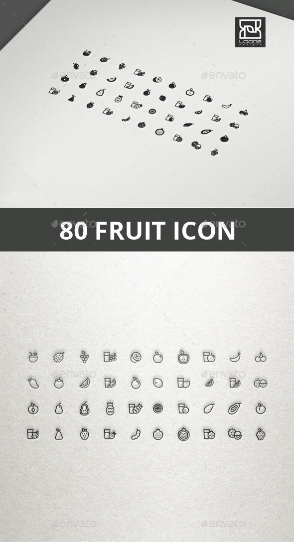 Fruit Icon - Food Objects