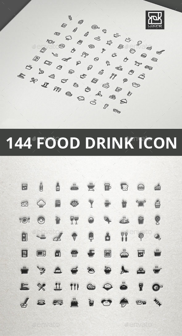 Food and Drink Icon - Food Objects