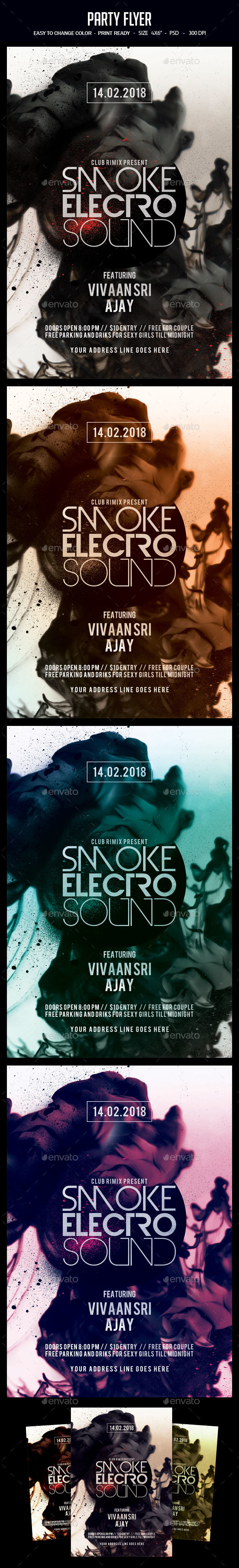 Party Flyer - Clubs & Parties Events