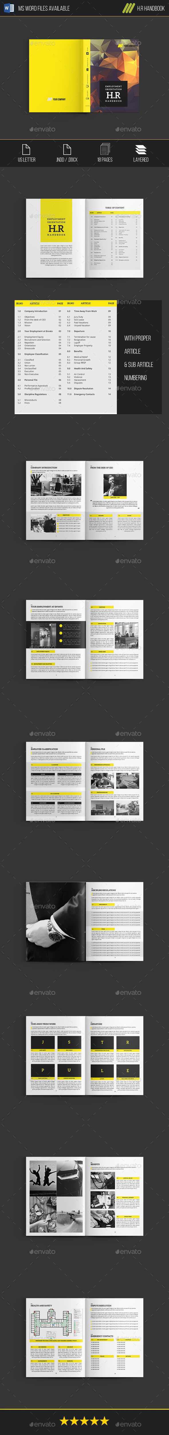 H.R Handbook - Informational Brochures
