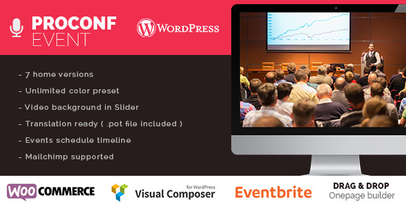 Proconf Event Conference - ThemeForest 20201241