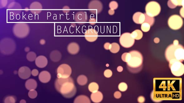 Warm Particles Background