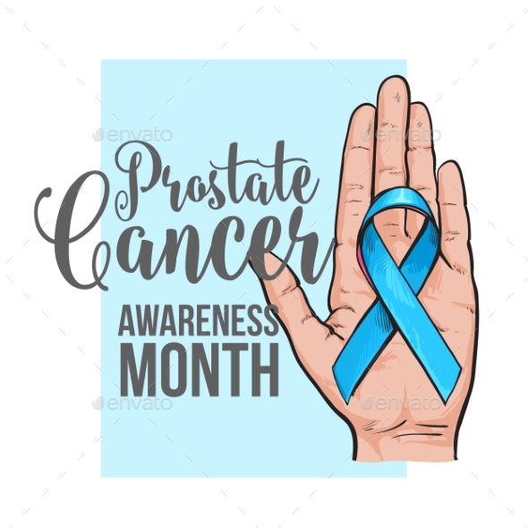 Prostate Cancer Awareness Month Banner Poster - Health/Medicine Conceptual
