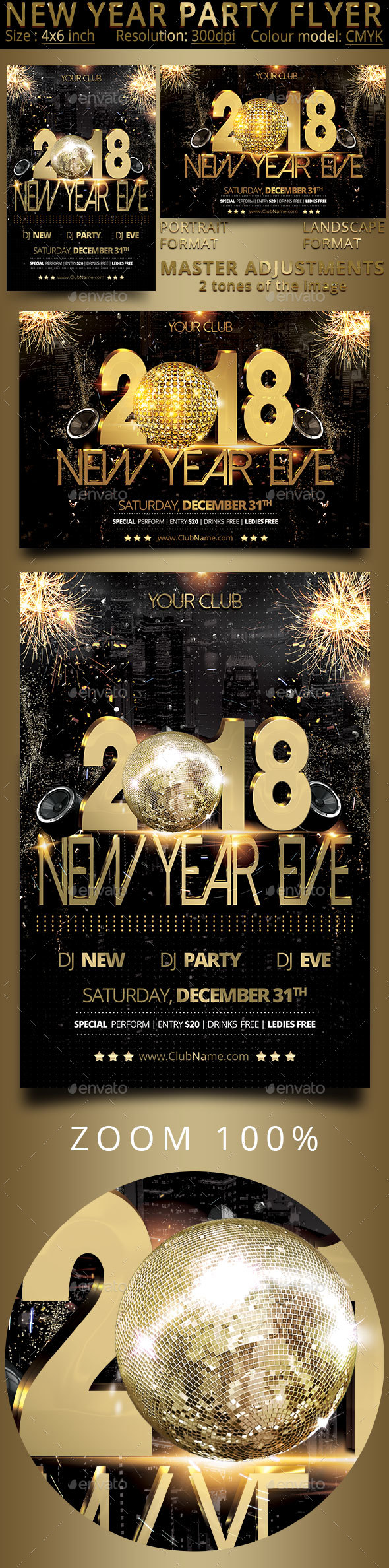 New Year Party Flyer