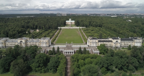 Manor Arkhangelskoe Aerial