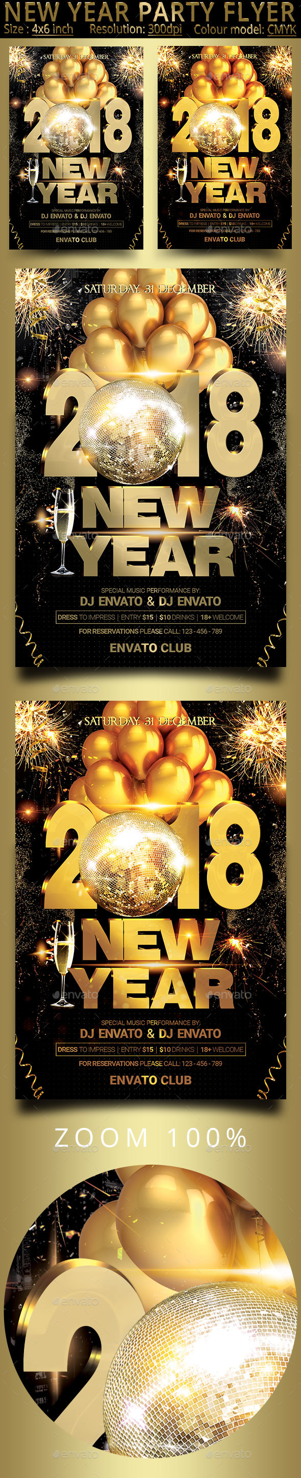 New Year Party Flyer