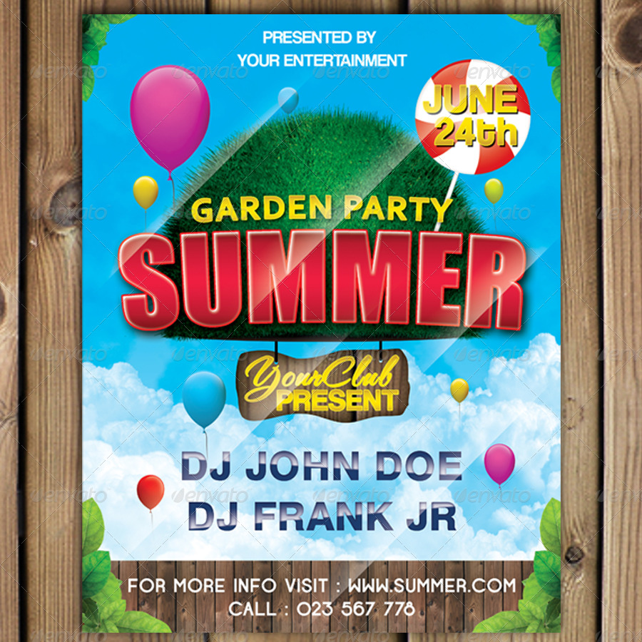 Garden Party Summer 