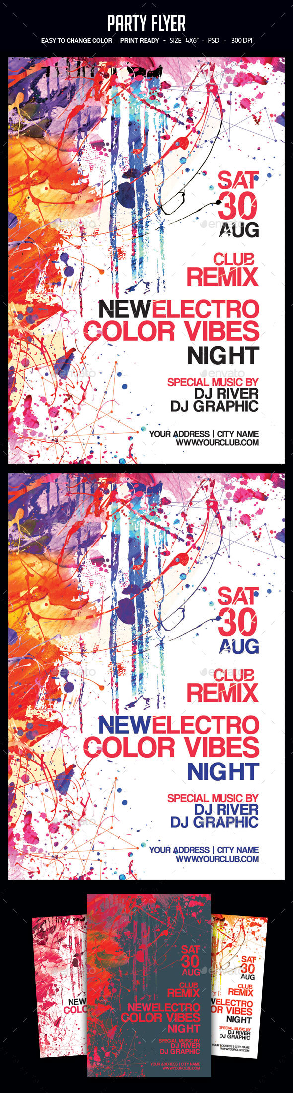 Party Flyer - Clubs & Parties Events