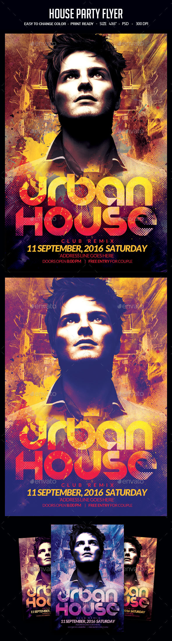 House Party Flyer - Clubs & Parties Events