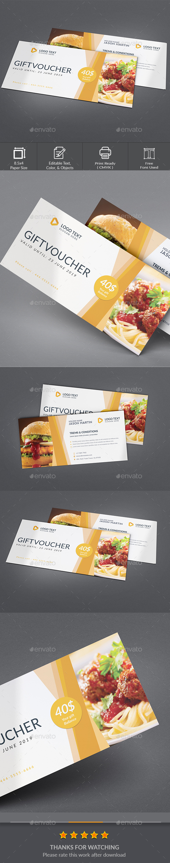 Gift Voucher Template