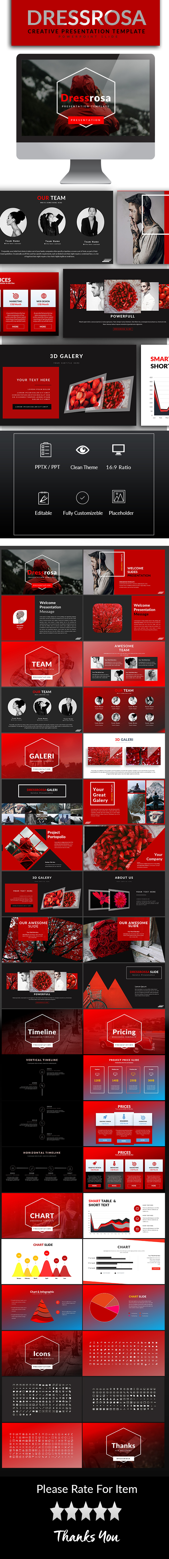 Dressrosa Powerpoint Template - PowerPoint Templates Presentation Templates