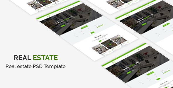 Real Estate PSD - ThemeForest 20008120