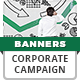 Corporation Banner Ad Templates - HTML5 Animated GWD