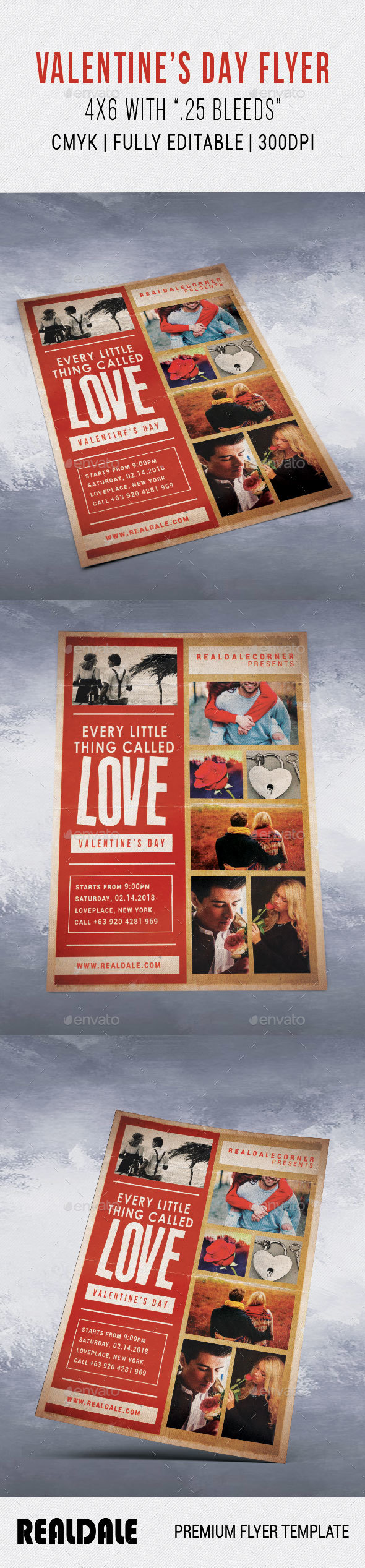 Valentine's Day Flyer - Events Flyers