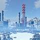 Industrial Complex Among Mountains - VideoHive Item for Sale