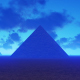 Egyptian Pyramids at Night - VideoHive Item for Sale