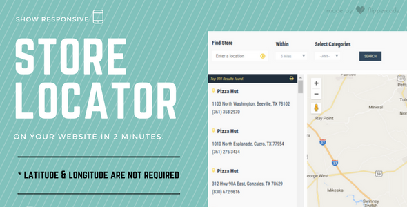 Responsive Store Locator Plugin for WordPress - CodeCanyon Item for Sale