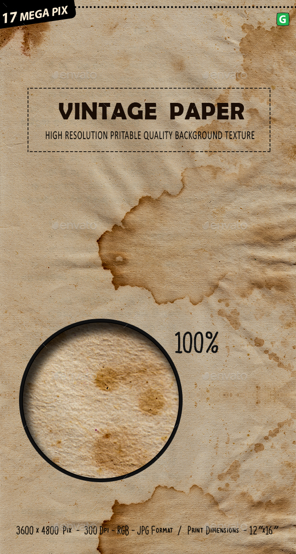 GraphicRiver Vintage Paper Texture 117 20579646 GraphicRiver Vintage Paper Texture 117 20579646