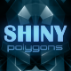 Shiny Polygons Loop Background Vr 2 - VideoHive Item for Sale