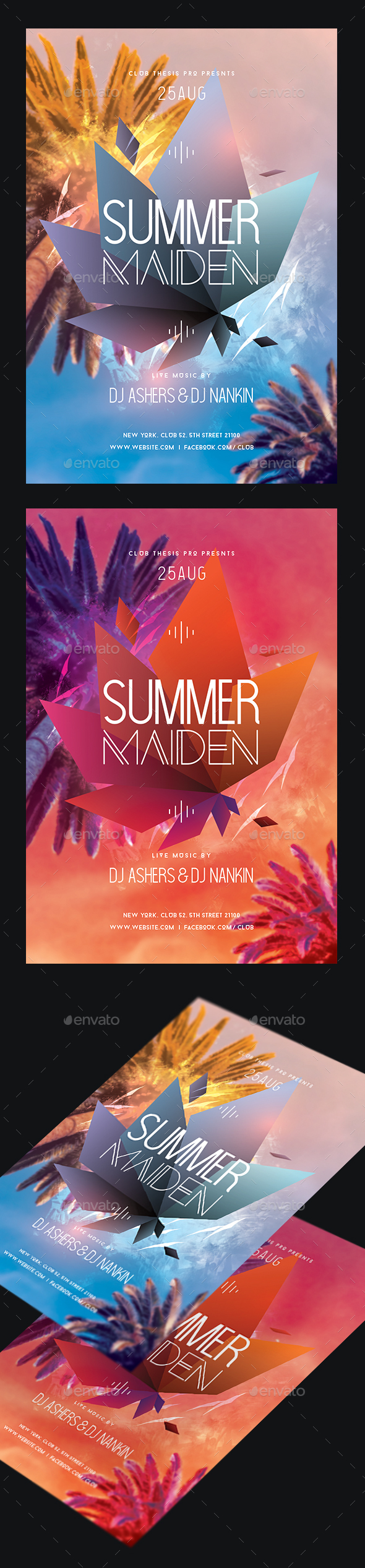 Summer Party Flyer - Clubs & Parties Events