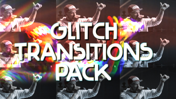 Glitch Transitions - VideoHive 20582998