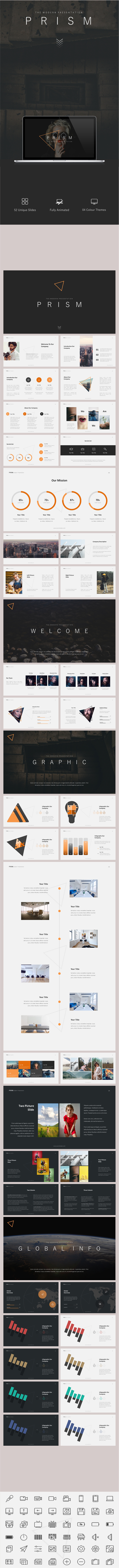 Prism Powerpoint Template - Business PowerPoint Templates