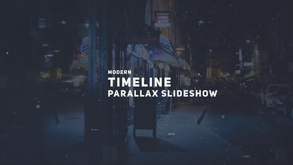Parallax Timeline Slideshow