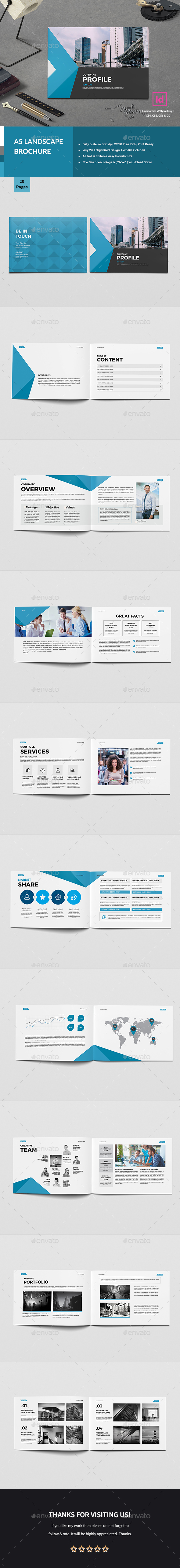 A5 Business Company Brochure - Corporate Brochures
