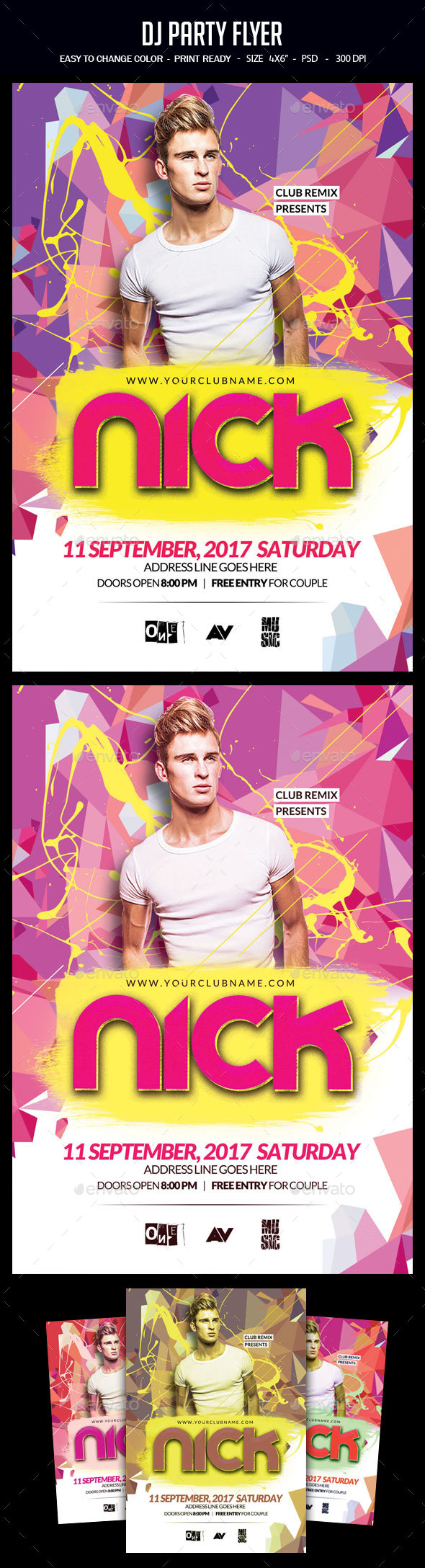 Dj Party Flyer - Clubs & Parties Events