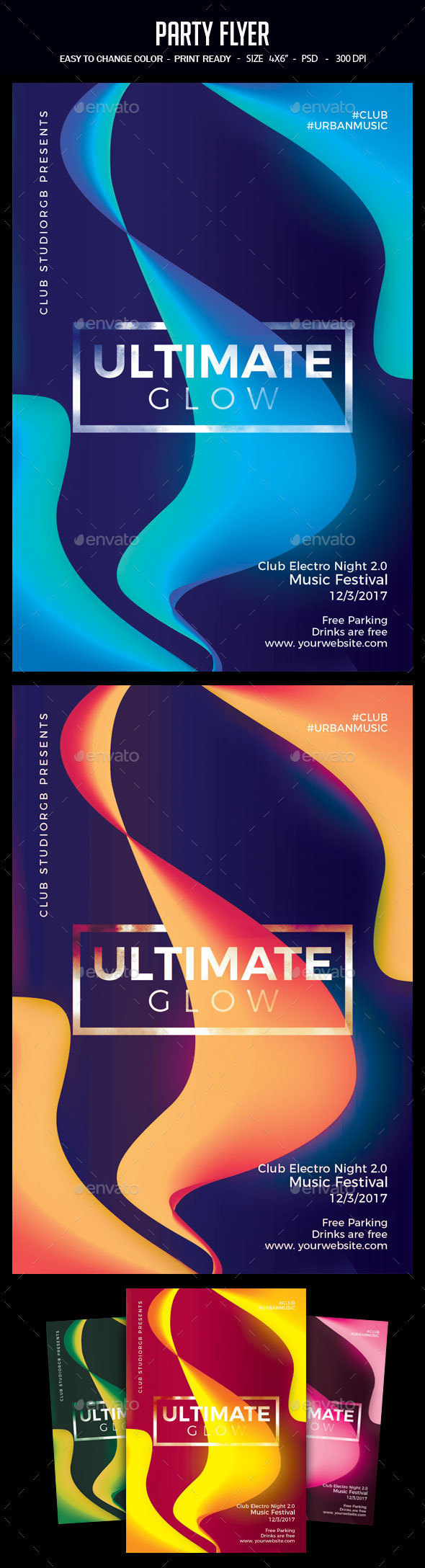Party Flyer - Clubs & Parties Events