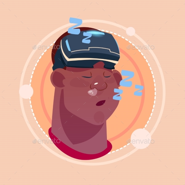 Male Emoji Snoozing - People Characters