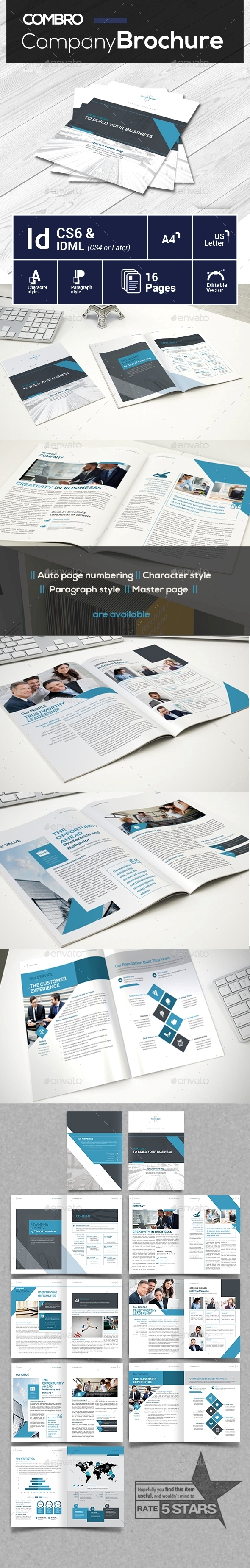 Company Profile - Brochures Print Templates