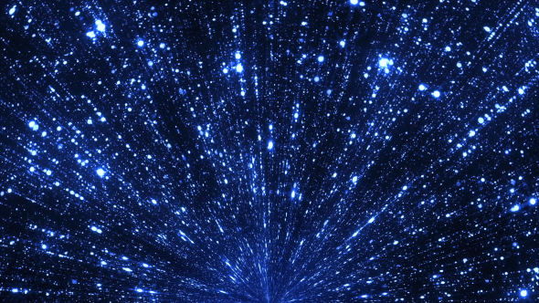 Rising Blue Particles