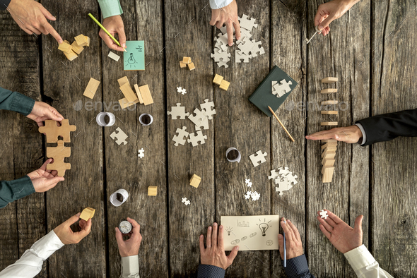 Business planning and brainstorming concept - Stock Photo - Images