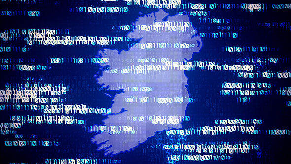Digital Ireland Map (2 in 1)