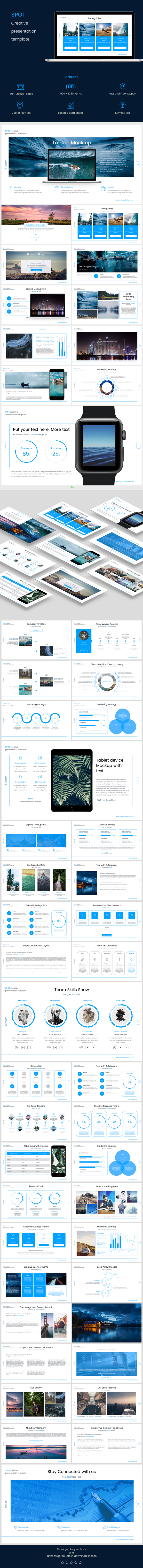Spot Keynote - Keynote Templates Presentation Templates