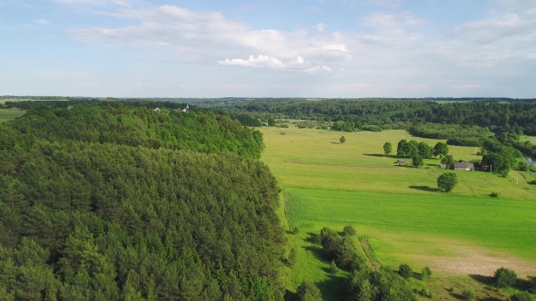 Green Meadows Aerial View