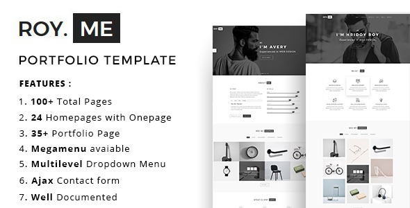 Royme - Portfolio - ThemeForest 20591752