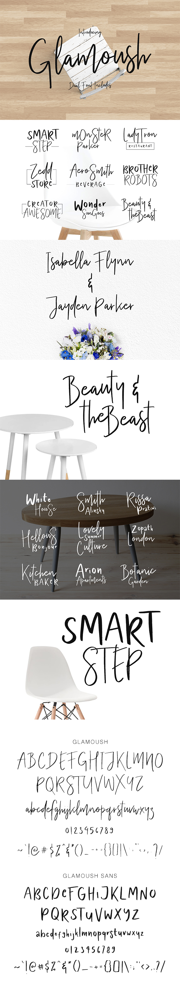 Glamoush Typeface - Cool Fonts