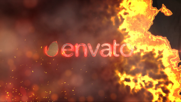 Logo Reveal Fire - VideoHive 20593616
