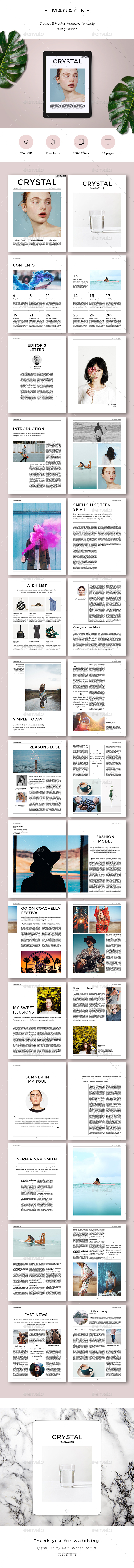 Crystal E-Magazine - Digital Magazines ePublishing