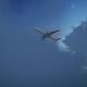 Flight of an Airplane in The Clouds - VideoHive Item for Sale