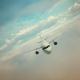 Aircraft Flight - Morning And Evening - VideoHive Item for Sale
