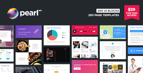 Pearl - True Multi-niche WordPress Theme - Business Corporate
