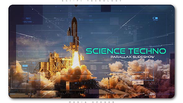 Science Techno Parallax - VideoHive 20596470