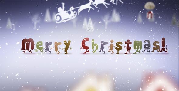 Christmas Greetings | After Effects Template