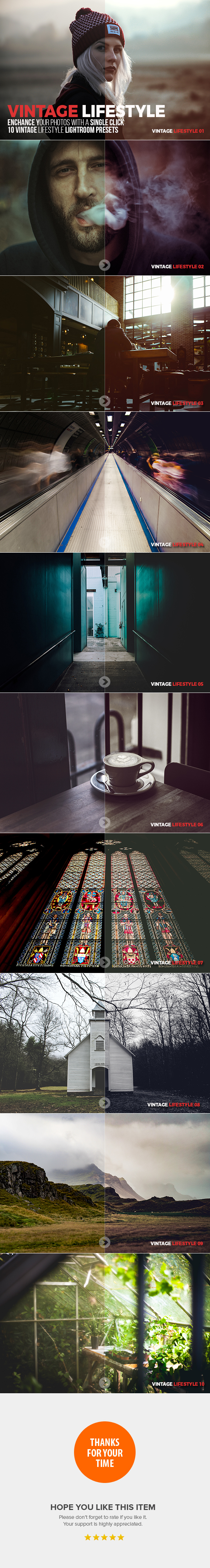 10 Vintage Lifestyle Lightroom Presets - Vintage Lightroom Presets