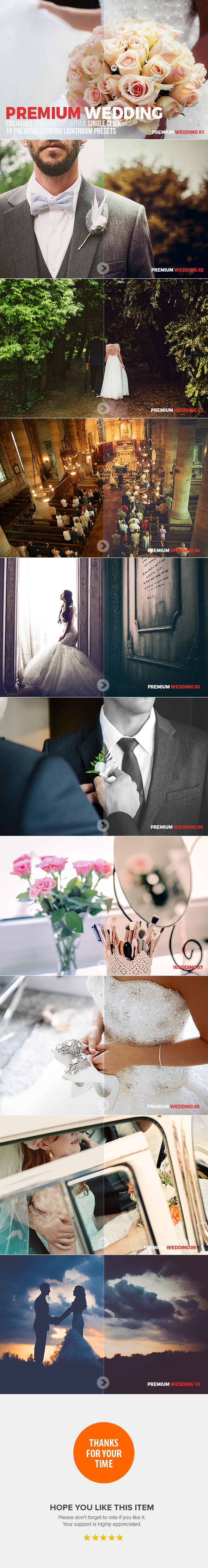 10 Premium Wedding Lightroom Presets - Wedding Lightroom Presets